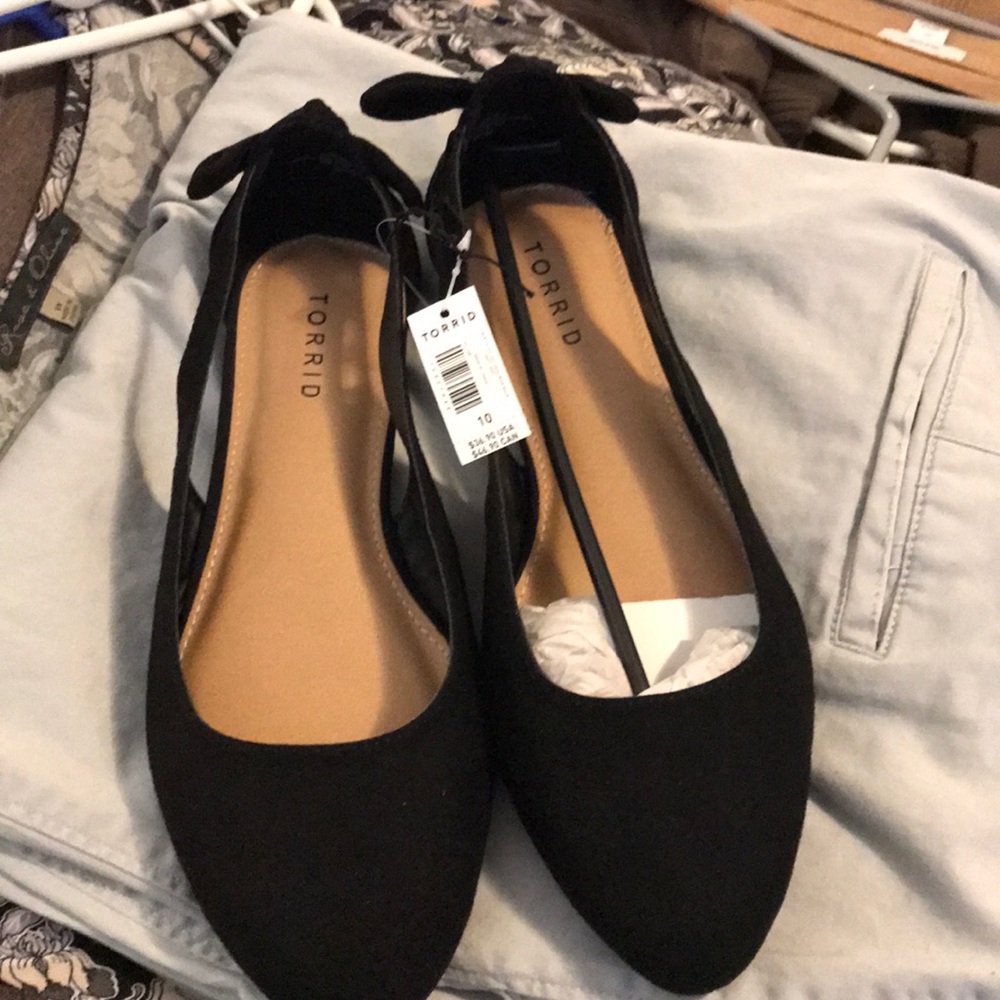 Torrid Black Flats